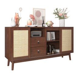 HAUSS SPOLE Sideboard 155x38x80cm mit 3 günstig online kaufen