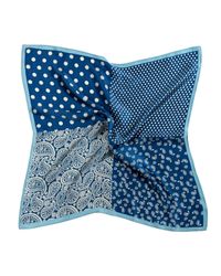MayTree Seidentuch quadratisch, Punkte + Paisley günstig online kaufen