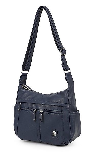 ITALYSHOP24 Schultertasche Damen Tasche Vintage Shopper Umhängetasche Handt günstig online kaufen