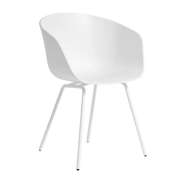 HAY - AAC 26 Armlehnstuhl Gestell Stahl weiß - weiß/Sitzschale Polypropylen günstig online kaufen