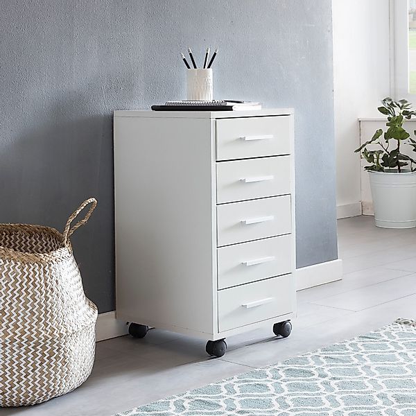 Wohnling Rollcontainer WL5.273, (Schreibtischcontainer 33 x günstig online kaufen