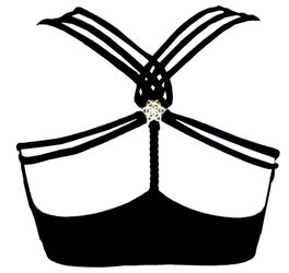 Guru-Shop T-Shirt Goa Psytrance Bikini Top, günstig online kaufen