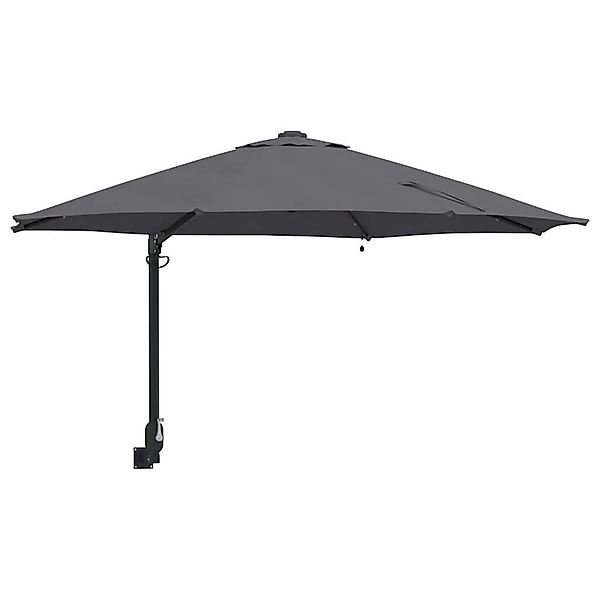 vidaXL Sonnensegel Gartenparasol Anthrazit und Schwarz günstig online kaufen