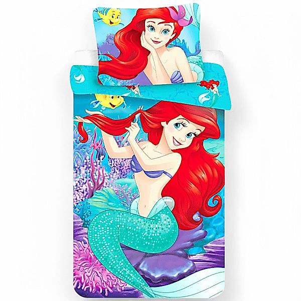 Disney Princess Bettwäsche Arielle die Meerjungfrau, günstig online kaufen