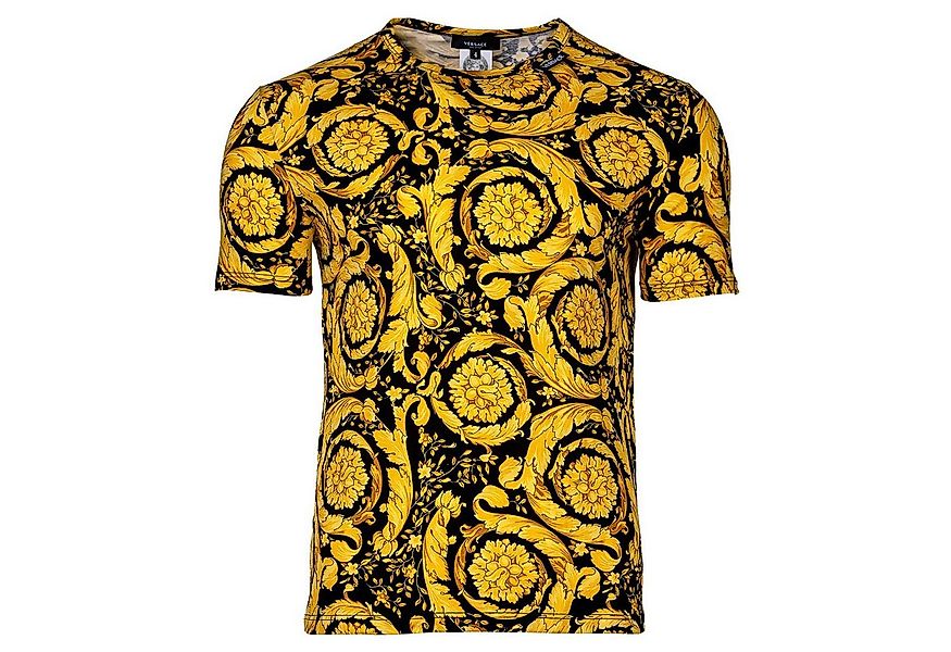 Versace T-Shirt Herren T-Shirt 1er Pack Baumwolle (Packung, 1er Pack) günstig online kaufen