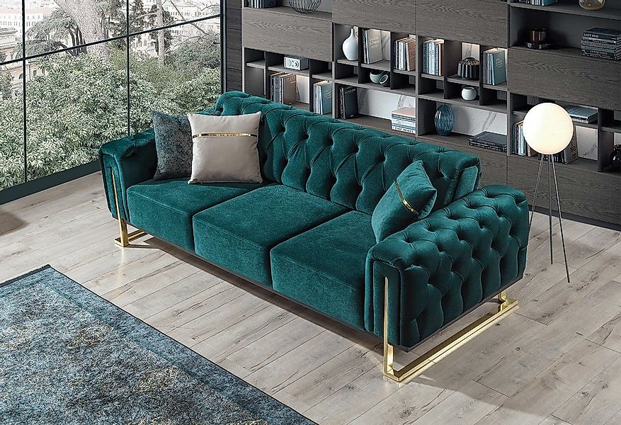 Villa Möbel Sofa Nova, 1 Stk. 3-Sitzer, mit Relax-/Bettfunktion durch umkla günstig online kaufen