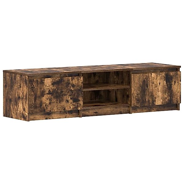 vidaXL TV-Schrank Räuchereiche 140x40x35,5 cm Holzwerkstoff 815357 günstig online kaufen