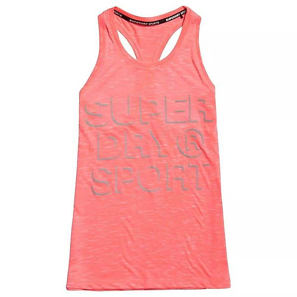 Superdry Core Loose Ärmelloses T-shirt XL Fusion Pink günstig online kaufen