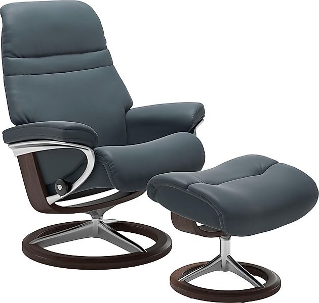 Stressless Relaxsessel "Sunrise" Relaxsessel mit Hocker, mit Signature Base günstig online kaufen