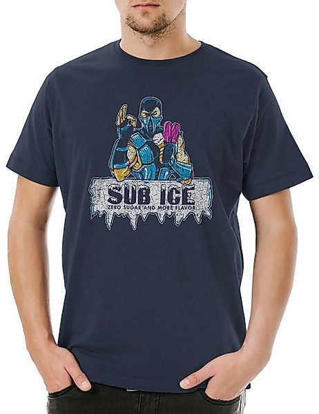 Urban Backwoods Print-Shirt Urban Backwoods Sub Ice Herren T-Shirt Navy Grö günstig online kaufen