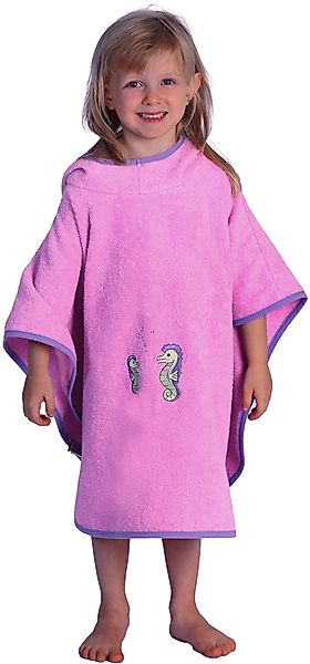 Wörner Badeponcho "Seepferdchen", 1 Stk. maschinenwaschbar, trocknergeeigne günstig online kaufen