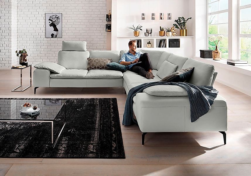 W.SCHILLIG Ecksofa "valentinoo, Designsofa, elegant und bequem, L-Form" mit günstig online kaufen