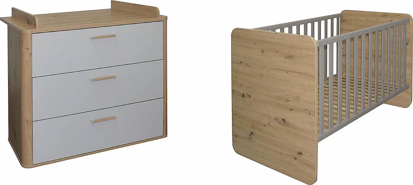 Mäusbacher Babymöbel-Set "Lilly" Wiko/Bett, 2 Stk. tlg. günstig online kaufen