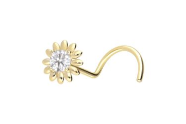 PIERCINGLINE Nasenpiercing 14/18 Karat Gold Nasenstecker günstig online kaufen