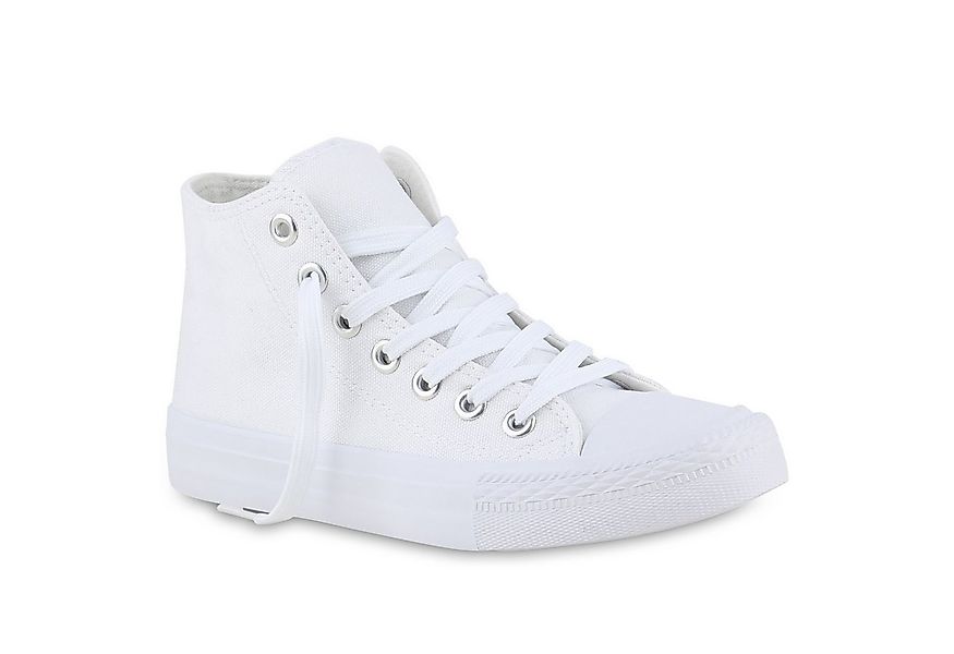VAN HILL 841313 Sneaker Damen Sneaker High Schnürer Bequeme Basic Freizeit günstig online kaufen