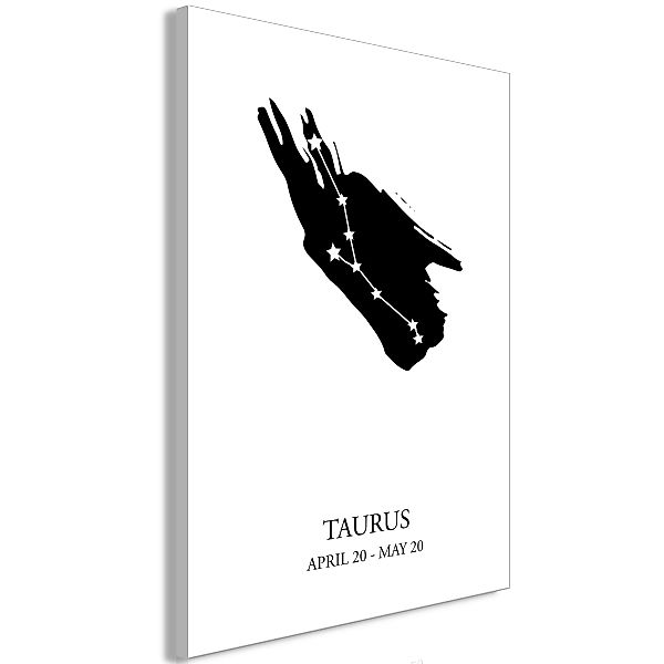 Wandbild - Zodiac Signs: Taurus (1 Part) Vertical günstig online kaufen