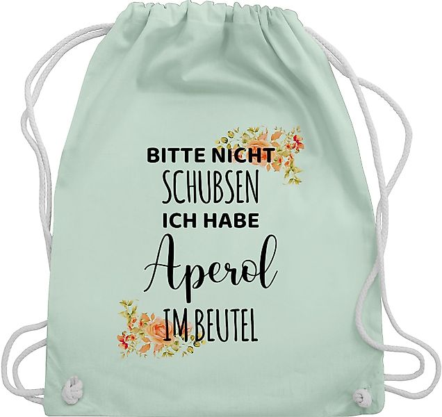 Shirtracer Turnbeutel Bitte nicht schubsen ich günstig online kaufen
