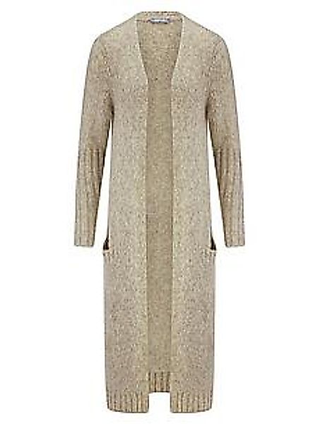 Strickmantel V-Ausschnitt DAY.LIKE beige günstig online kaufen