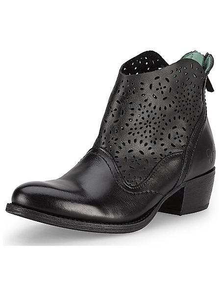 Felmini Stiefelette Leder Cowboy Stiefelette günstig online kaufen