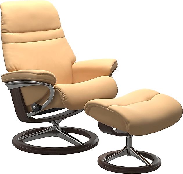 Stressless Relaxsessel "Sunrise", (Set, Relaxsessel mit Hocker), mit Signat günstig online kaufen
