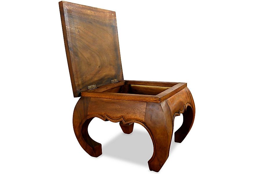 livasia Opiumtisch Couchtisch mit Stauraum, klappbar, Akazienholz, Handarbe günstig online kaufen