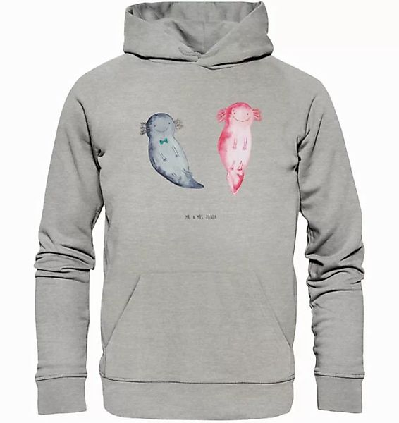 Mr. & Mrs. Panda Hoodie Größe XL Axolotl Liebe - Heather Grey - Geschenk, E günstig online kaufen