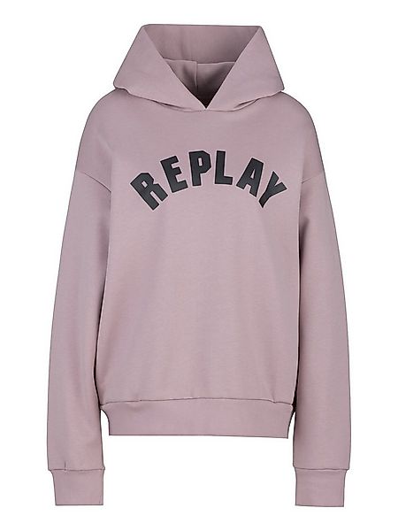 Replay Sweatshirt Brushed Cotton French Terry Fleece günstig online kaufen