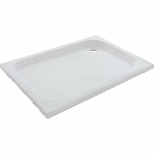 baliv Duschwanne Extraflach DW-120.40E Rechteck 120 cm x 80 cm Weiß günstig online kaufen