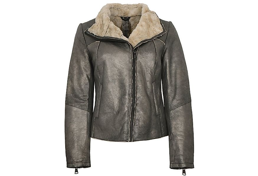 Freaky Nation Lederjacke Shine Star-FN Freaky Nation Damen Lederjacke Lamml günstig online kaufen