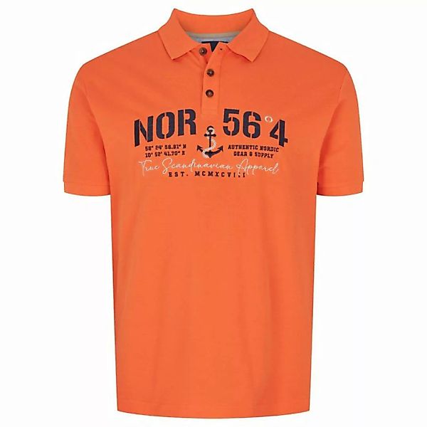 north 56 4 Poloshirt XXL Poloshirt von North 56°4 bestickt, orange günstig online kaufen