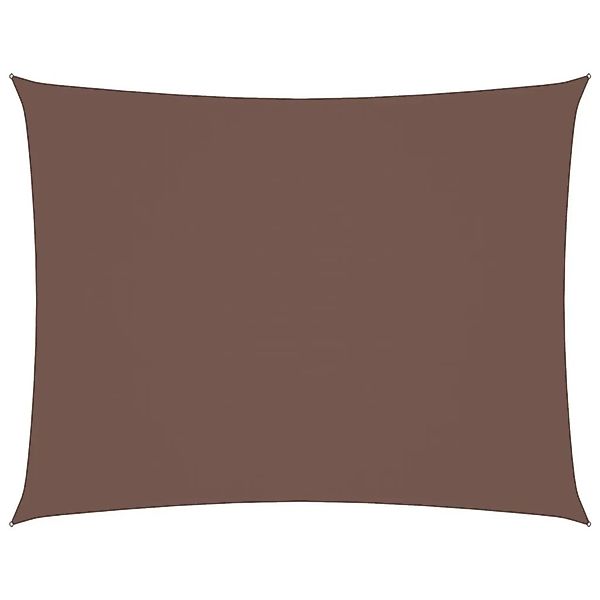 vidaXL Sonnensegel Oxford-Gewebe Rechteckig 2x3,5 m Braun 135806 günstig online kaufen