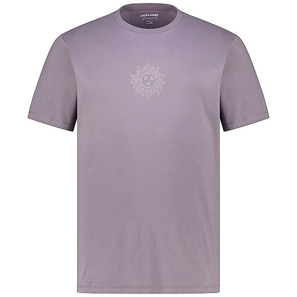 Jack&Jones T-Shirt mit Stickerei Farbe grau Größe: 7XL günstig online kaufen