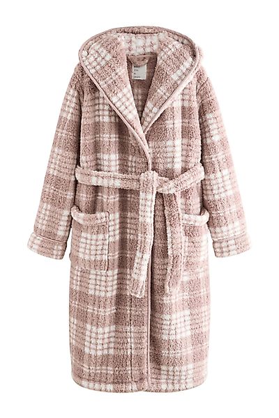 Next Damenbademantel Bademantel aus Teddyfell, Polyester günstig online kaufen