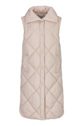 RICHROYAL Longweste Knielange gesteppte Nylon Weste günstig online kaufen