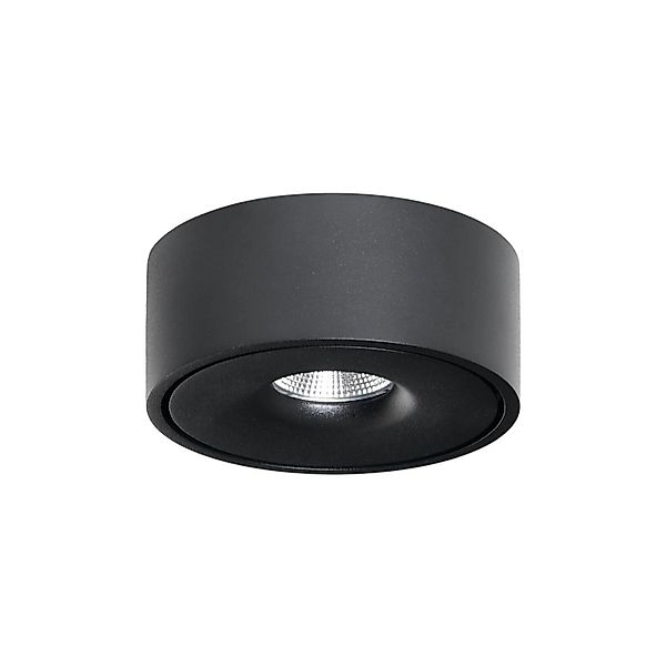 Arcchio LED Deckenleuchte Rotari 10001645 Modern in Schwarz aus Aluminium 1 günstig online kaufen
