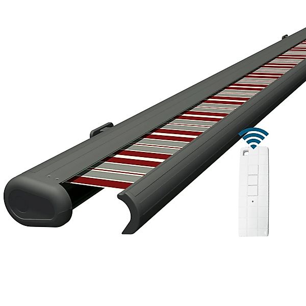 Eclipse Markise Elektrische Kassettenmarkise Gelenkarm Vollkassettenmarkise günstig online kaufen