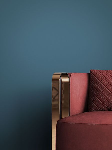 Newroom Vliestapete, Blau Tapete Modern Unifarbe günstig online kaufen