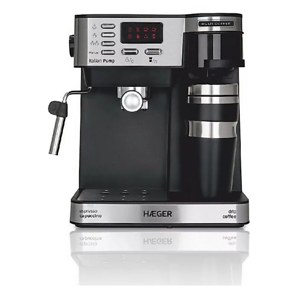 Manuelle Express-kaffeemaschine Haeger 1450w (1,2 L) günstig online kaufen
