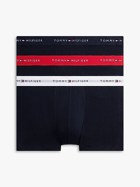 Tommy Hilfiger Underwear Trunk TRUNK 3 PACK (3-St) mit kontrastfarbenem Log günstig online kaufen
