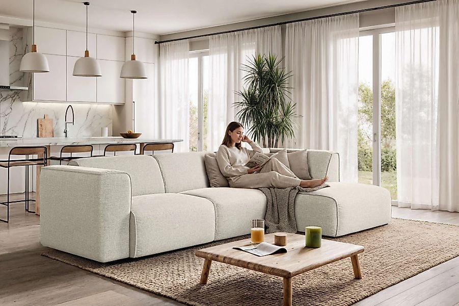 RAUM.ID Ecksofa "Merid L-Form, B: 295 cm - OTTO. Verlässliche Qualität." je günstig online kaufen