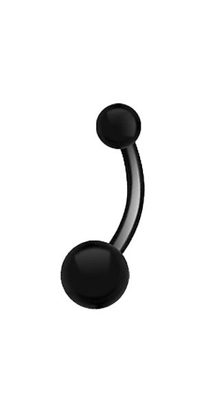 Karisma Bauchnabelpiercing Titan G23 ohne Stein/Banana günstig online kaufen