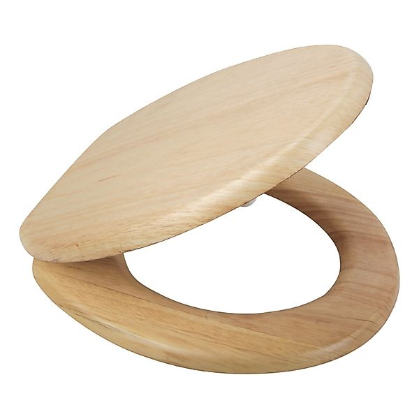 Calmwaters WC-Sitz Modern Wellness, Kiefer, Holzkern günstig online kaufen