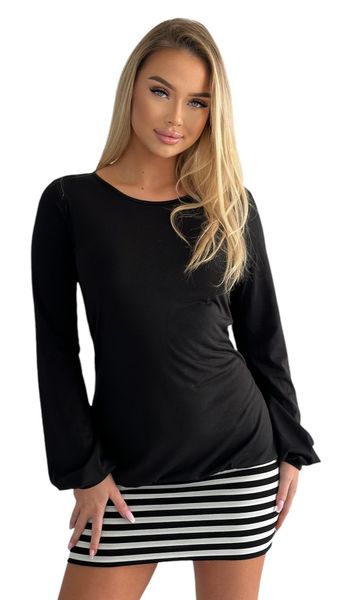 Mississhop Shirtkleid Damen Minikleid Kleid Tunika günstig online kaufen