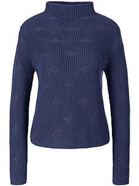 Pullover aus 100% SUPIMA®-Baumwolle Peter Hahn blau günstig online kaufen