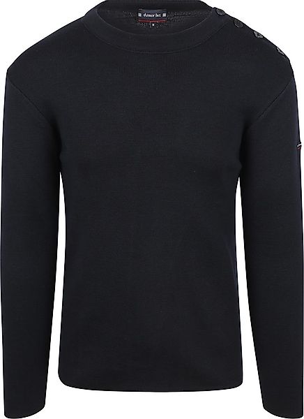 Armor-Lux Marin Goulenez Pullover Merinowolle Navy - Größe XXL günstig online kaufen