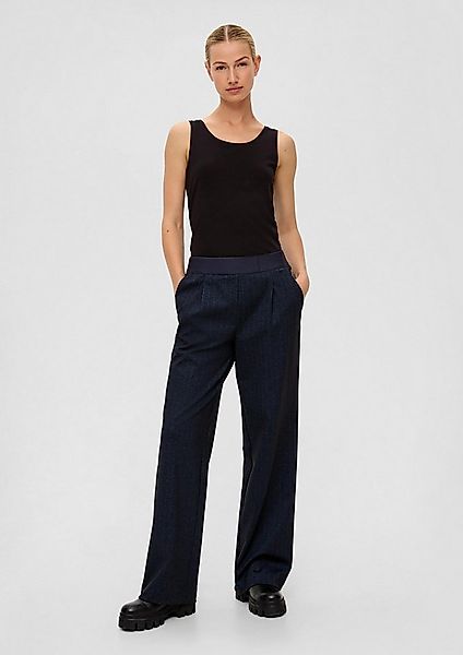 s.Oliver Chinos Hose Regular: Hose mit Nadelstreifen günstig online kaufen