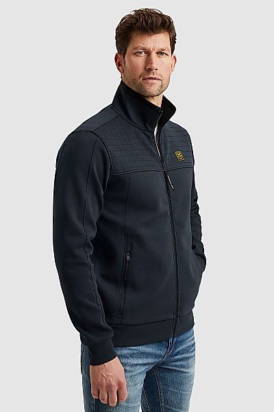 PME Legend Strickjacke Spacer Navy  - Größe M günstig online kaufen