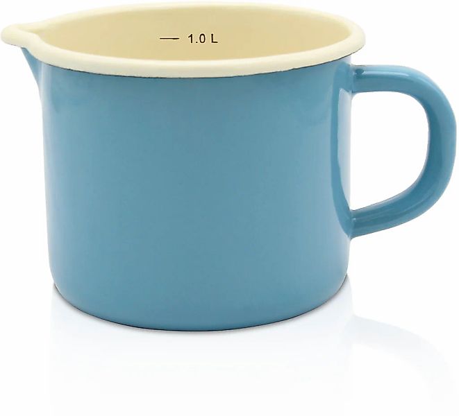 Krüger Milchtopf 1 Stk. tlg. Emaille günstig online kaufen