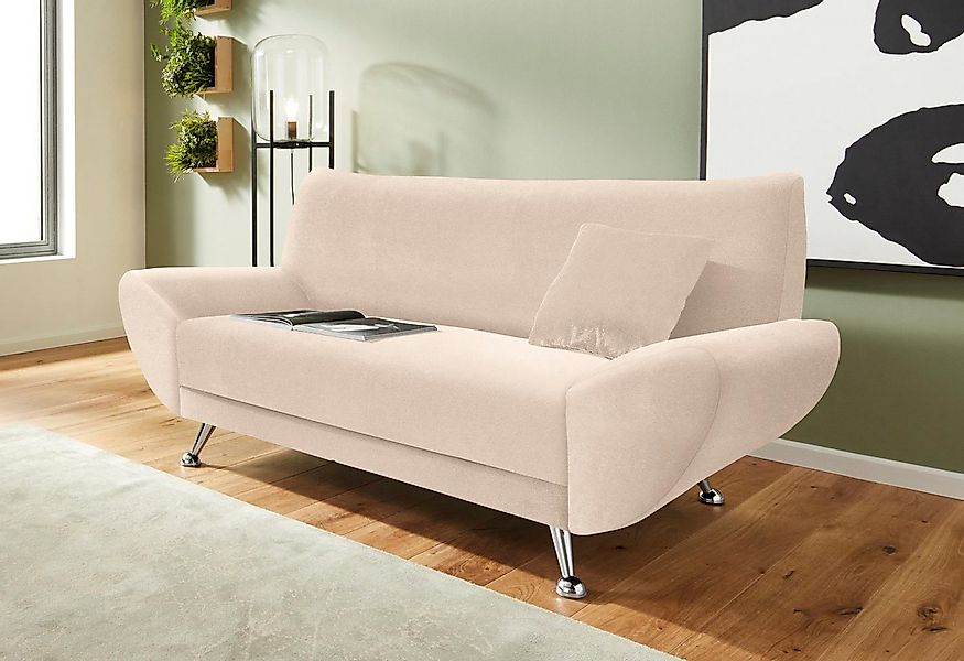 INOSIGN 2-Sitzer "Saltare, elegant und komfortabel, toller Designfuß" günstig online kaufen