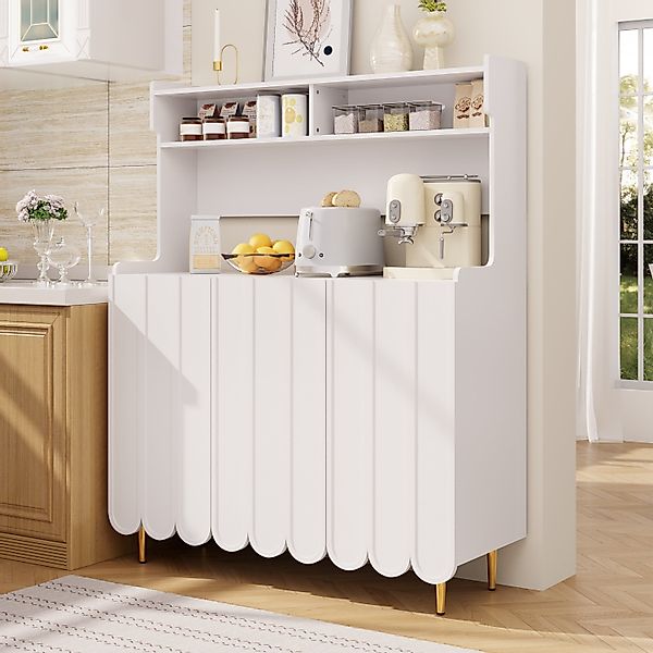 Odikalo Küchenbuffet Anrichte Buffetschrank Sideboard Küchenschrank günstig online kaufen